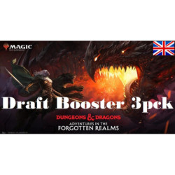 Sammelkarten - Draft 3 Boosters pack - Magic The Gathering - Forgotten Realms - Draft Booster 3pck