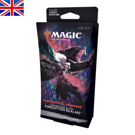Carte collezionabili - Draft 3 Boosters pack - Magic The Gathering - Forgotten Realms - Draft Booster 3pck