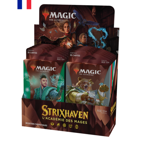 Trading Cards - Blister Booster - Magic The Gathering - MTG-Theme Booster (5) - Strixhaven: School of Mages