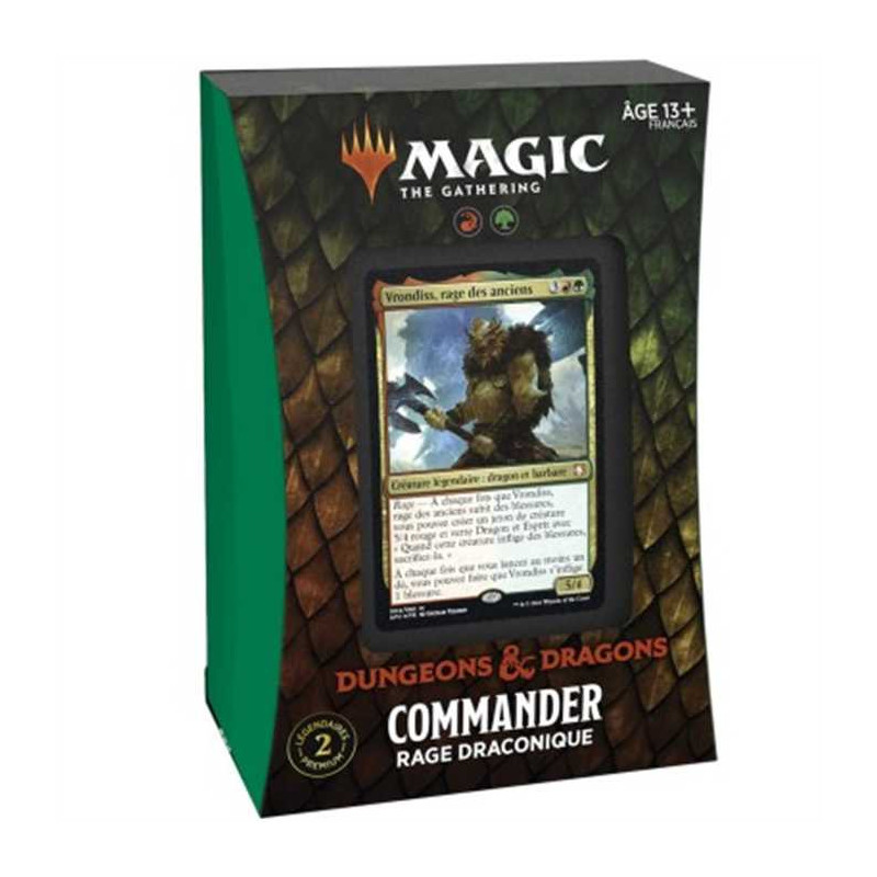 Cartes (JCC) - Deck - Magic The Gathering - Commander Deck - Rage Draconique