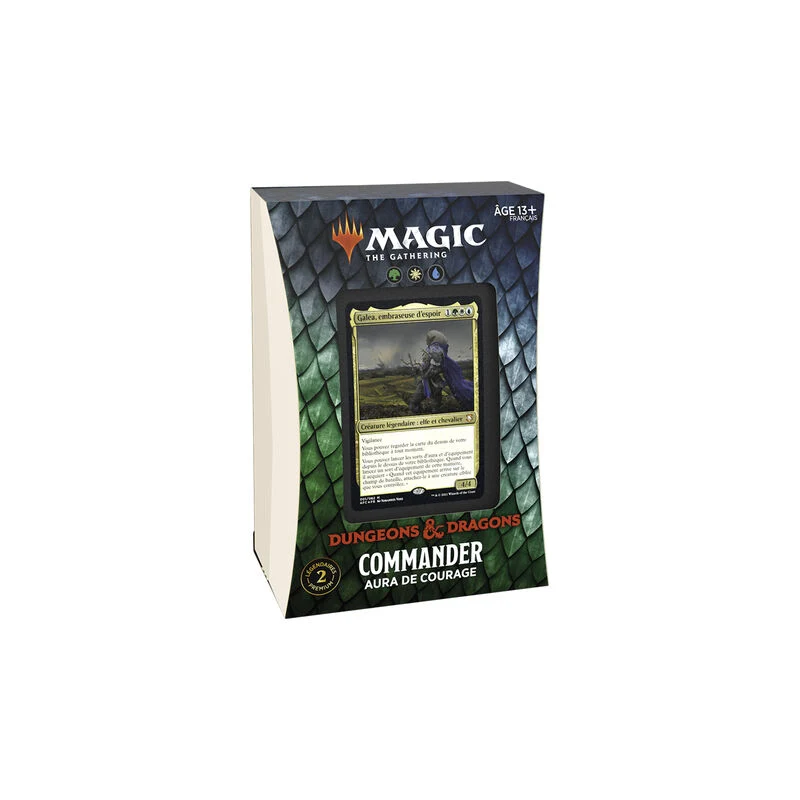 Carte collezionabili - Deck - Magic The Gathering - Commander Deck - Aura de Courage
