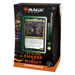 Trading Cards - Deck - Magic The Gathering - Innistrad - Midnight Hunt - Commander Deck - Marqueurs Congrégation