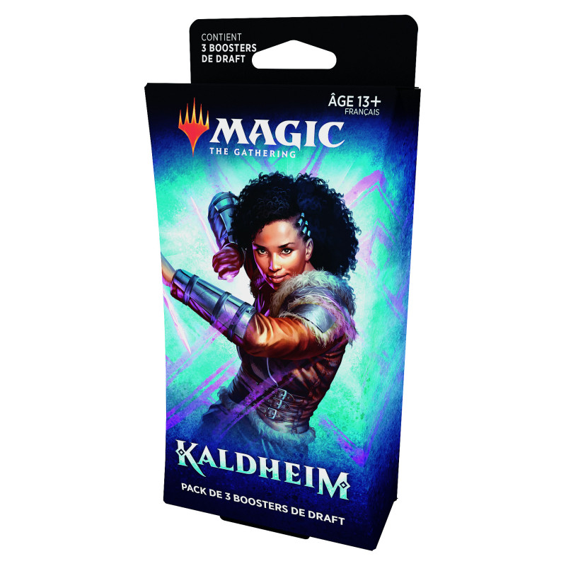 Sammelkarten - Draft 3 Boosters pack - Magic The Gathering - MTG-Draft Booster 3pck -Kaldheim