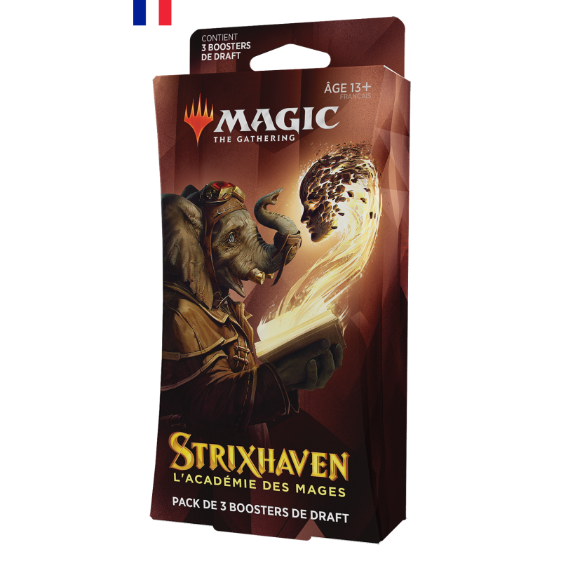 Trading Cards - Draft 3 Boosters Pack - Magic The Gathering - Strixhaven - Draft Booster 3pck