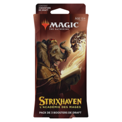 Sammelkarten - Draft 3 Boosters pack - Magic The Gathering - Strixhaven - Draft Booster 3pck