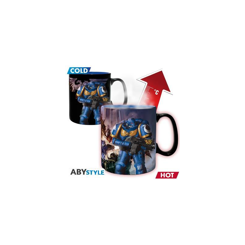 Mug - Thermal - Warhammer 40K - Ultimamarine & Black Legion