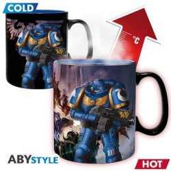 Tazza - Termo-reattivo - Warhammer 40K - Ultimamarine & Black Legion