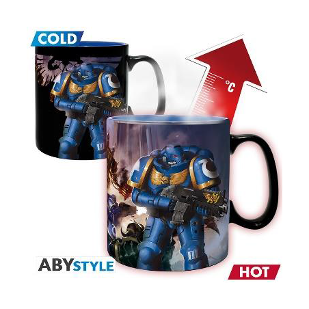Tazza - Termo-reattivo - Warhammer 40K - Ultimamarine & Black Legion