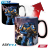 Tazza - Termo-reattivo - Warhammer 40K - Ultimamarine & Black Legion