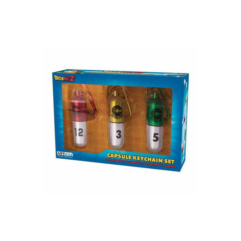 Portachiavi - 3D - Dragon Ball - Capsule Set