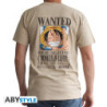 T-shirt - One Piece - Wanted - Monkey D. Ruffy