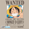 T-shirt - One Piece - Wanted - Monkey D. Ruffy