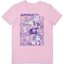 T-shirt - KPop Demon Hunters - Light Pink - Huntrix