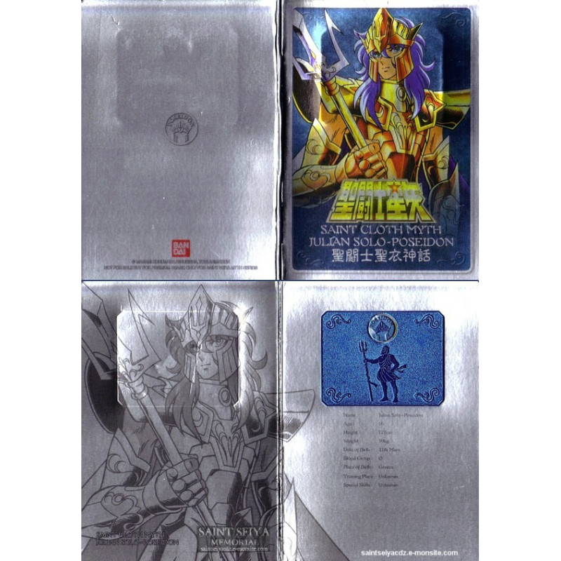 Figures Accessories - Metal Mat - Saint Seiya - Julian Solo