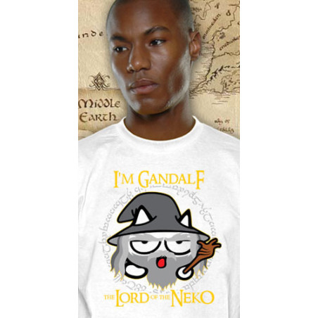 Maglietta - Parodia - Neko Gandalf