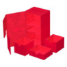 Boîte pour cartes - Twin Flip´n´Tray 200+ - Rouge - XenoSkin