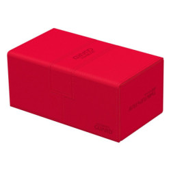 Boîte pour cartes - Twin Flip´n´Tray 200+ - Rouge - XenoSkin