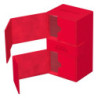 Boîte pour cartes - Twin Flip´n´Tray 200+ - Rouge - XenoSkin
