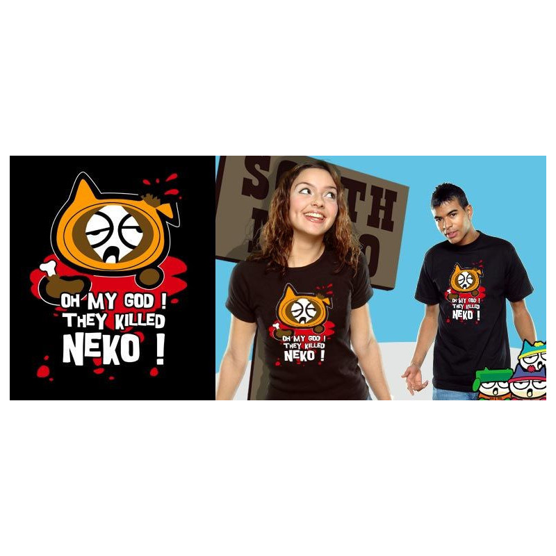 T-shirt - Parodie - South Neko