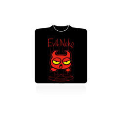 T-shirt - Parody - Evil Neko