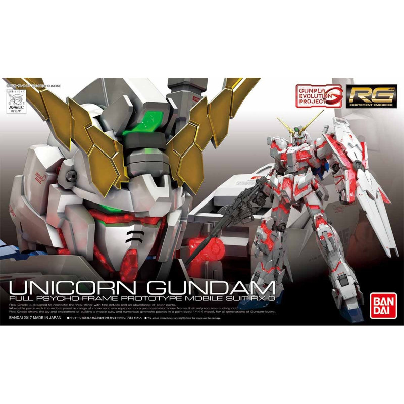 Maquette - Real Grade - Gundam - Unicorn
