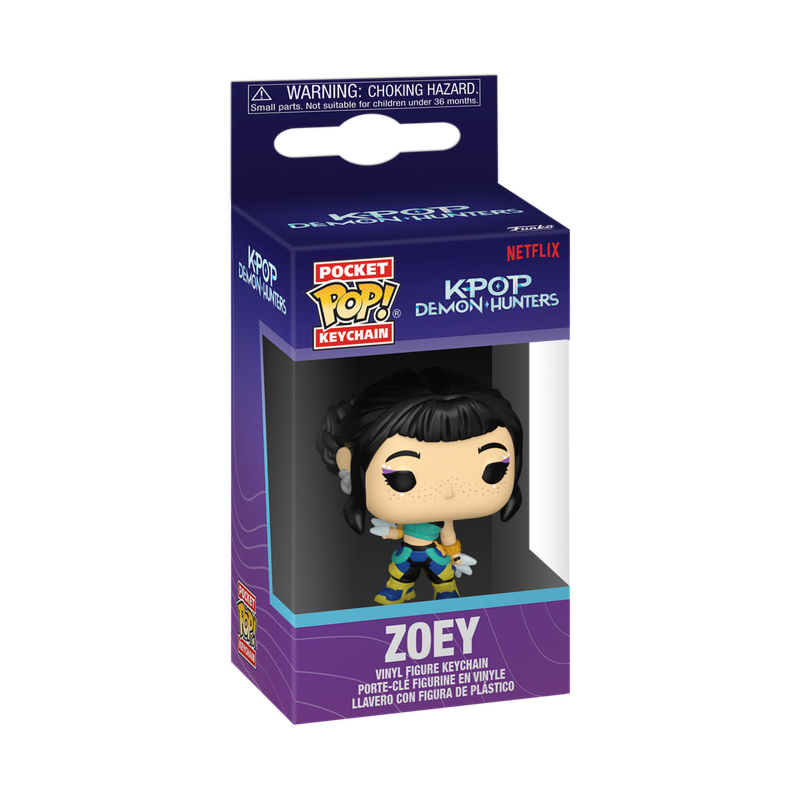 Porte-clefs - Pocket POP - KPop Demon Hunters - Zoey, Huntrix