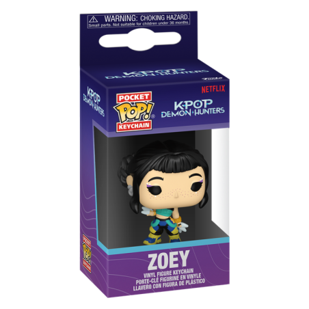 Porte-clefs - Pocket POP - KPop Demon Hunters - Zoey, Huntrix