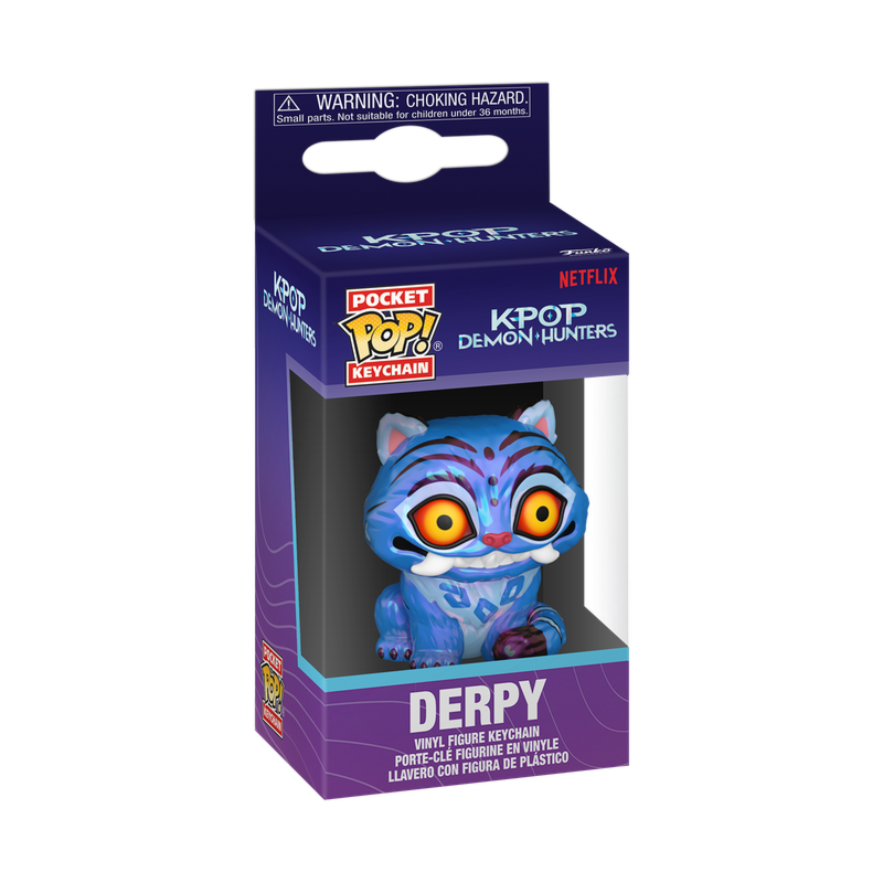 Porte-clefs - Pocket POP - KPop Demon Hunters - Derpy Tiger