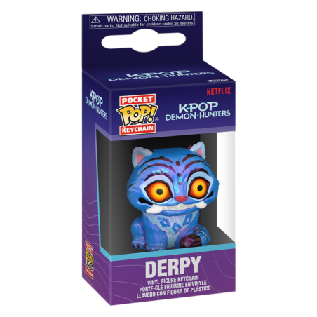 Porte-clefs - Pocket POP - KPop Demon Hunters - Derpy Tiger