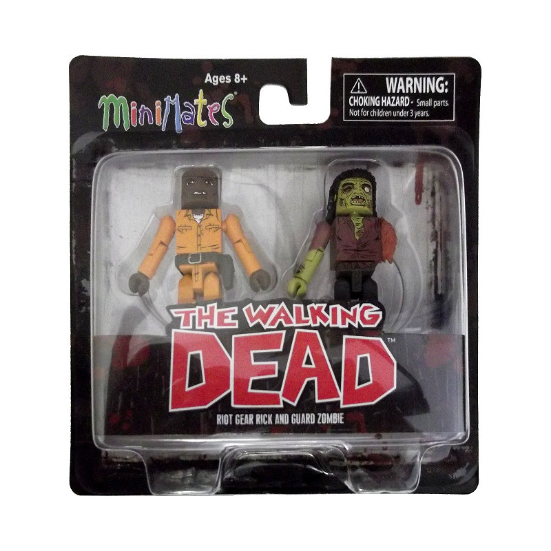 Figurine articulée - Walking Dead - Dexter & Dreadlock Zombie