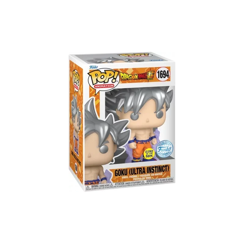POP - POP Animation - Dragon Ball - 1694 - Ultra Instinct - Special Edition Glow - Son Goku