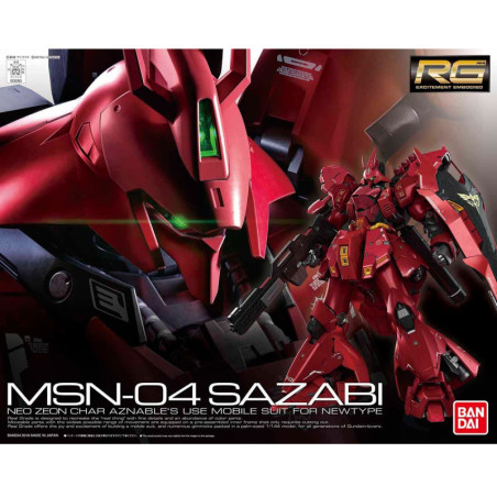 Maquette - Real Grade - Gundam - Sazabi