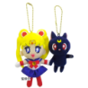 Keychain - Sailor Moon - Sailor Moon and Luna
