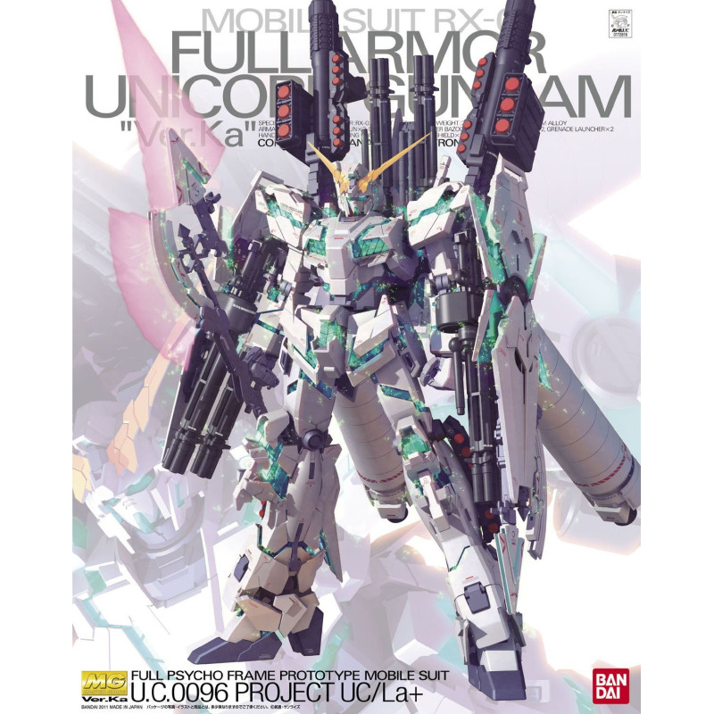 Maquette - Master Grade - Gundam - RX-0 Full Armor Unicorn Ver.Ka