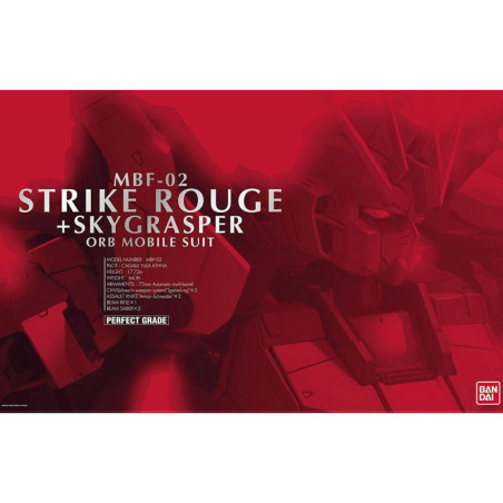 Maquette - Perfect Grade - Gundam - Strike Rouge SG + Sky Grasper