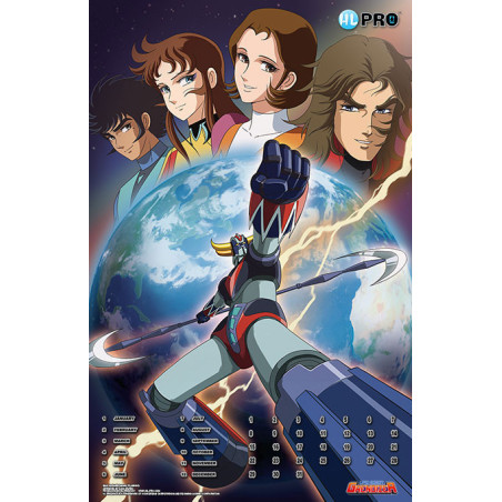 Calendario - UFO Robot Goldrake - Planet