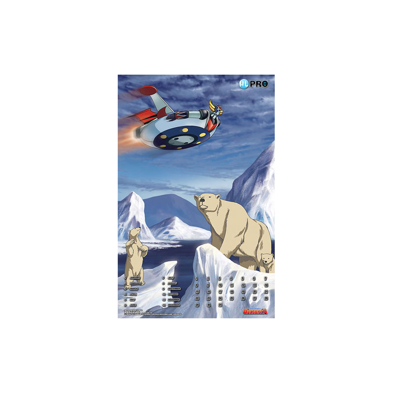 Calendario - UFO Robot Goldrake - Bär