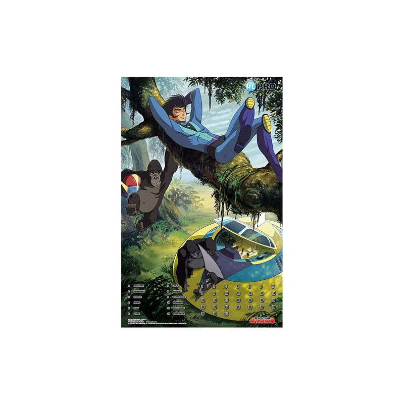 Calendario - UFO Robot Goldrake - Gorilla