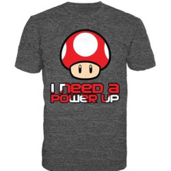 Maglietta - Nintendo - I Need a Power-up