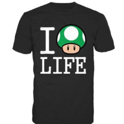Maglietta - Nintendo - I Love Life