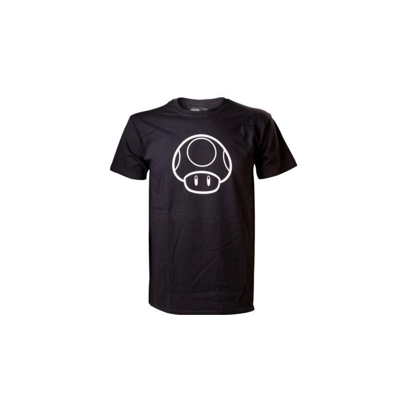 T-shirt - Nintendo - Blacklight Mushroom