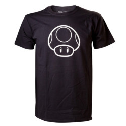 Maglietta - Nintendo - Blacklight Mushroom