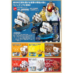 Modello - Grand Ship - One Piece - The Navy Warship
