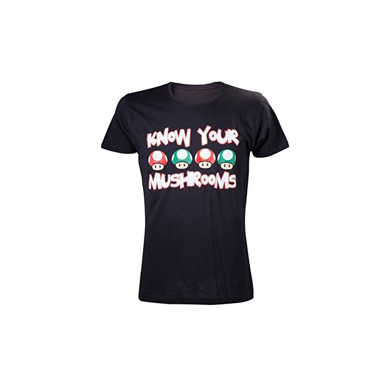 T-shirt - Nintendo - Know your Mushrooms