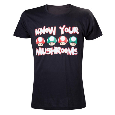 Maglietta - Nintendo - Know your Mushrooms
