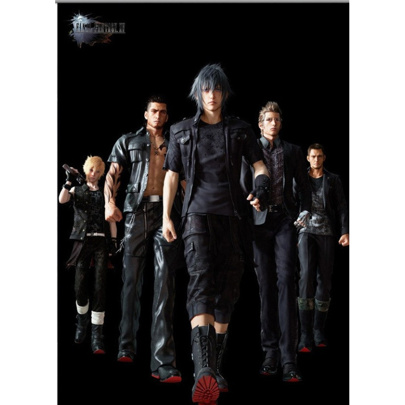 Tableau - Toile - Final Fantasy - Team XV - Wall Scroll Art