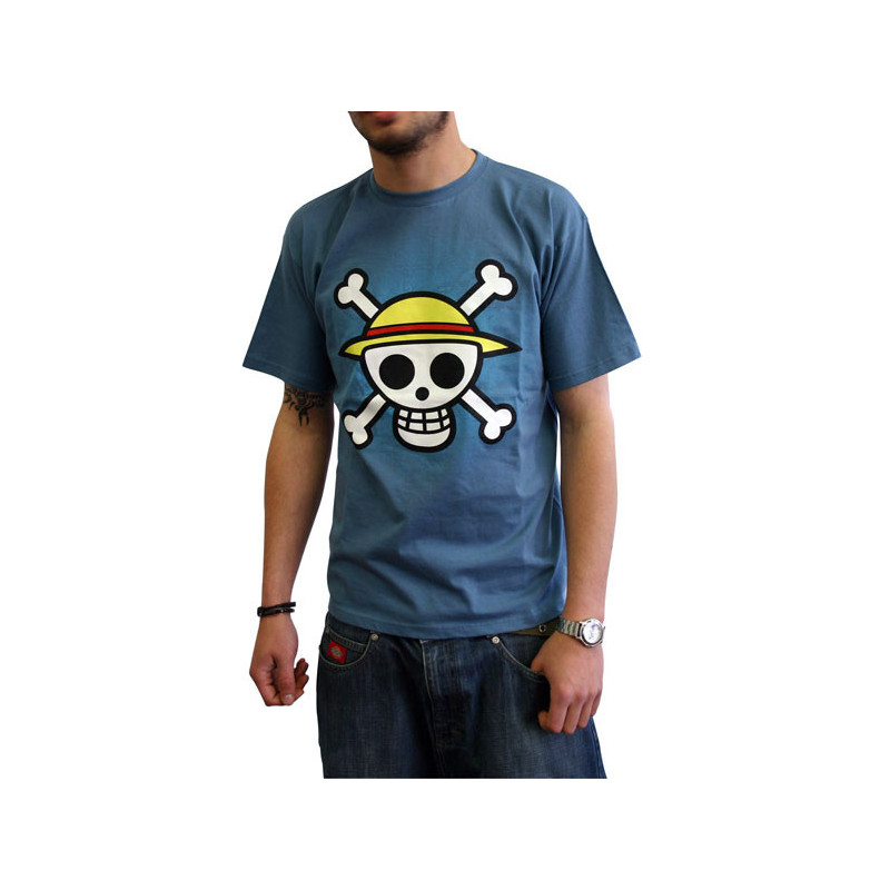 Maglietta - One Piece - Skull with map