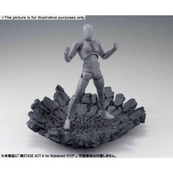 Accessoires Figurines - Saint Seiya - Effet Impact - Version Grise