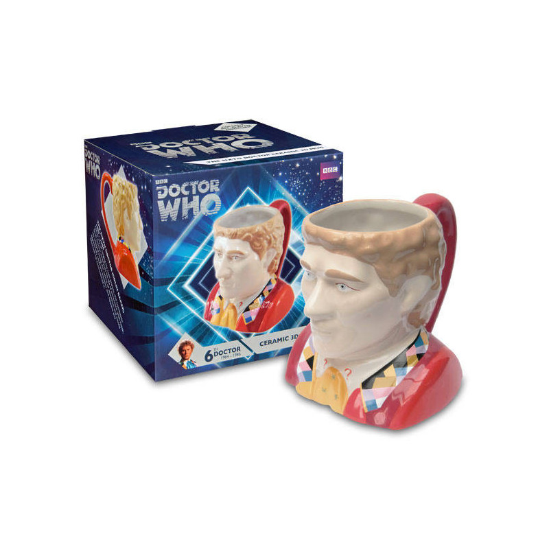 Becher - 3D - Dr Who - Sechste Doktor