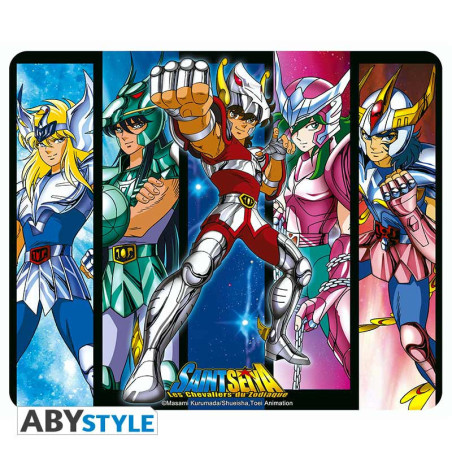Tapis de souris - Saint Seiya - 5 bronze Saints